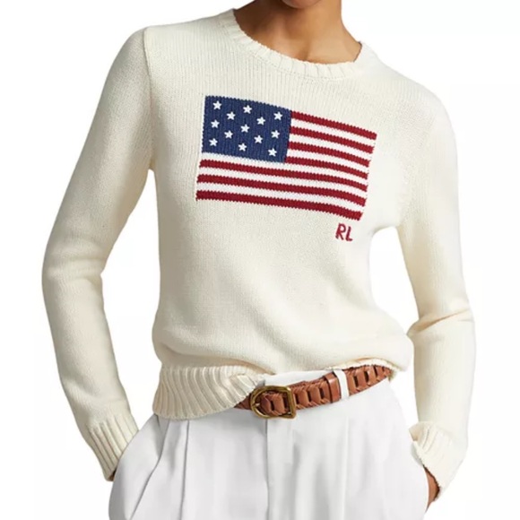 Ralph Lauren Flag Sweater - Picture 3 of 11
